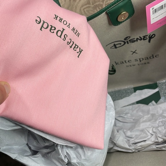 Disney x Kate Spade Bambi Thumper Sutton Tote Bag Purse Forest Scene NWT - Picture 17 of 17